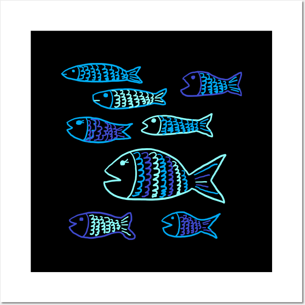 fish Wall Art by zzzozzo
